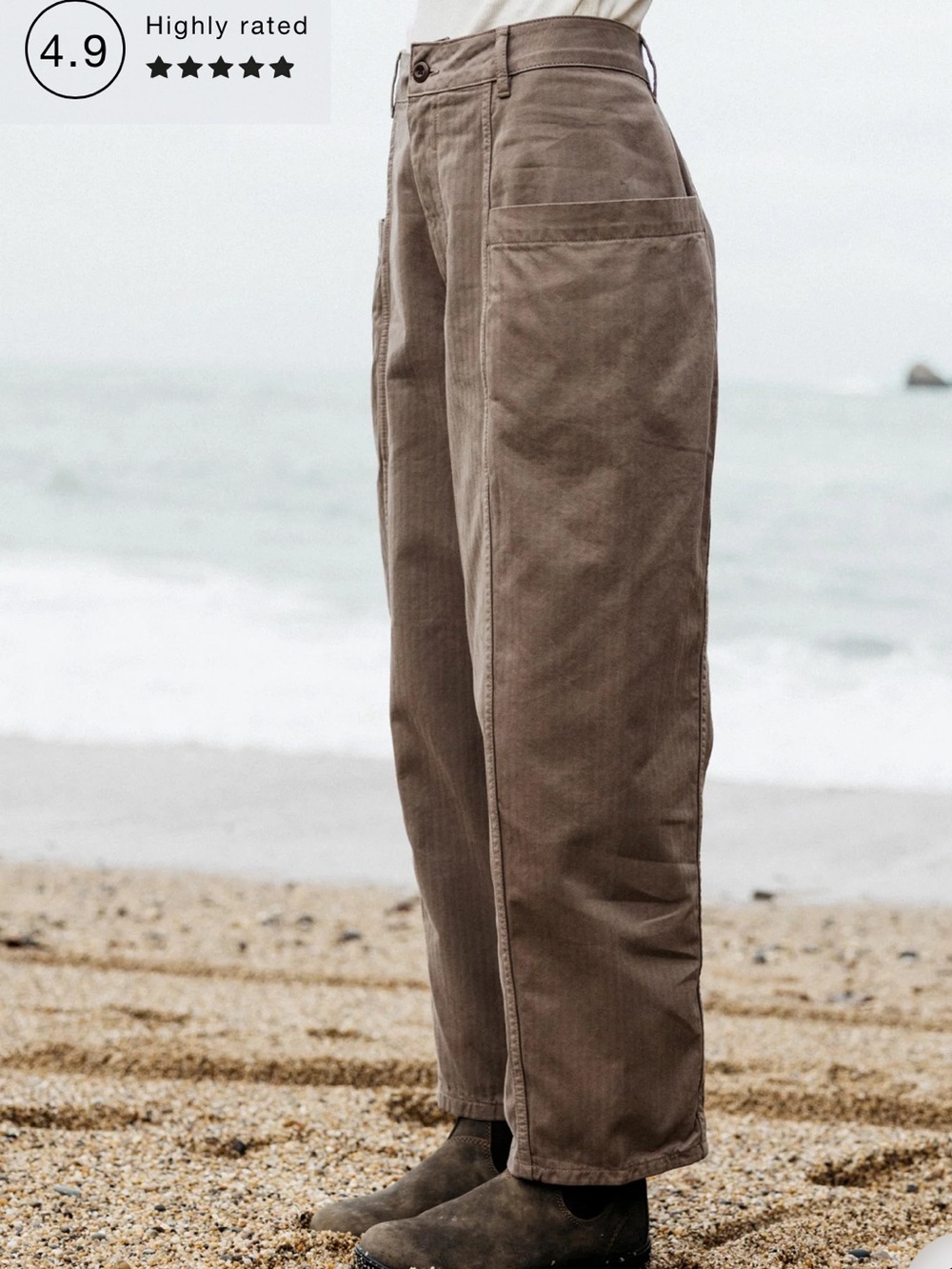 Finisterre - Women's Croft Workwear Barrel Trouser